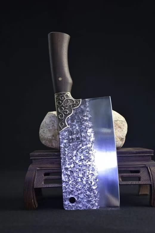 Chinese Cleaver 7Cr17Mov Steel Chef Kitchen Knives Home Cooking Slicing Tools PRO - Chinese sword shop