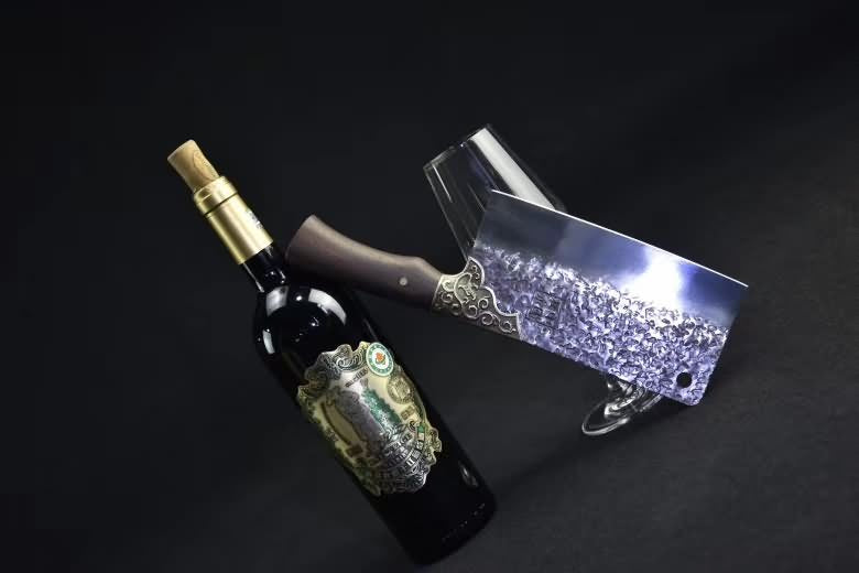 Chinese Cleaver 7Cr17Mov Steel Chef Kitchen Knives Home Cooking Slicing Tools PRO - Chinese sword shop