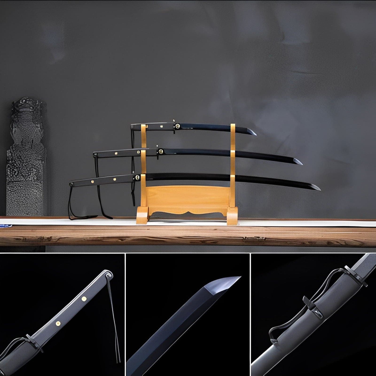 boxkatana Tactical Darth Vader High-performance steel Hand grinding