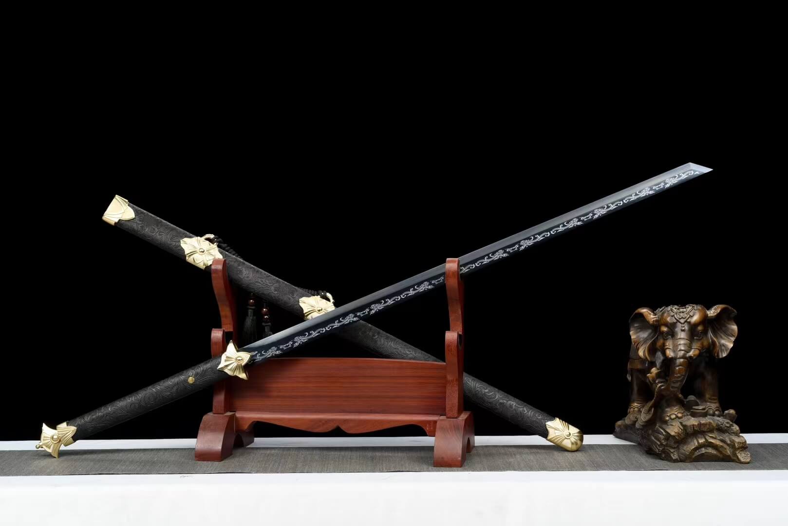 Tang dao sword,Forged High Carbon Steel Blade,Alloy Fittings,LOONGSWORD