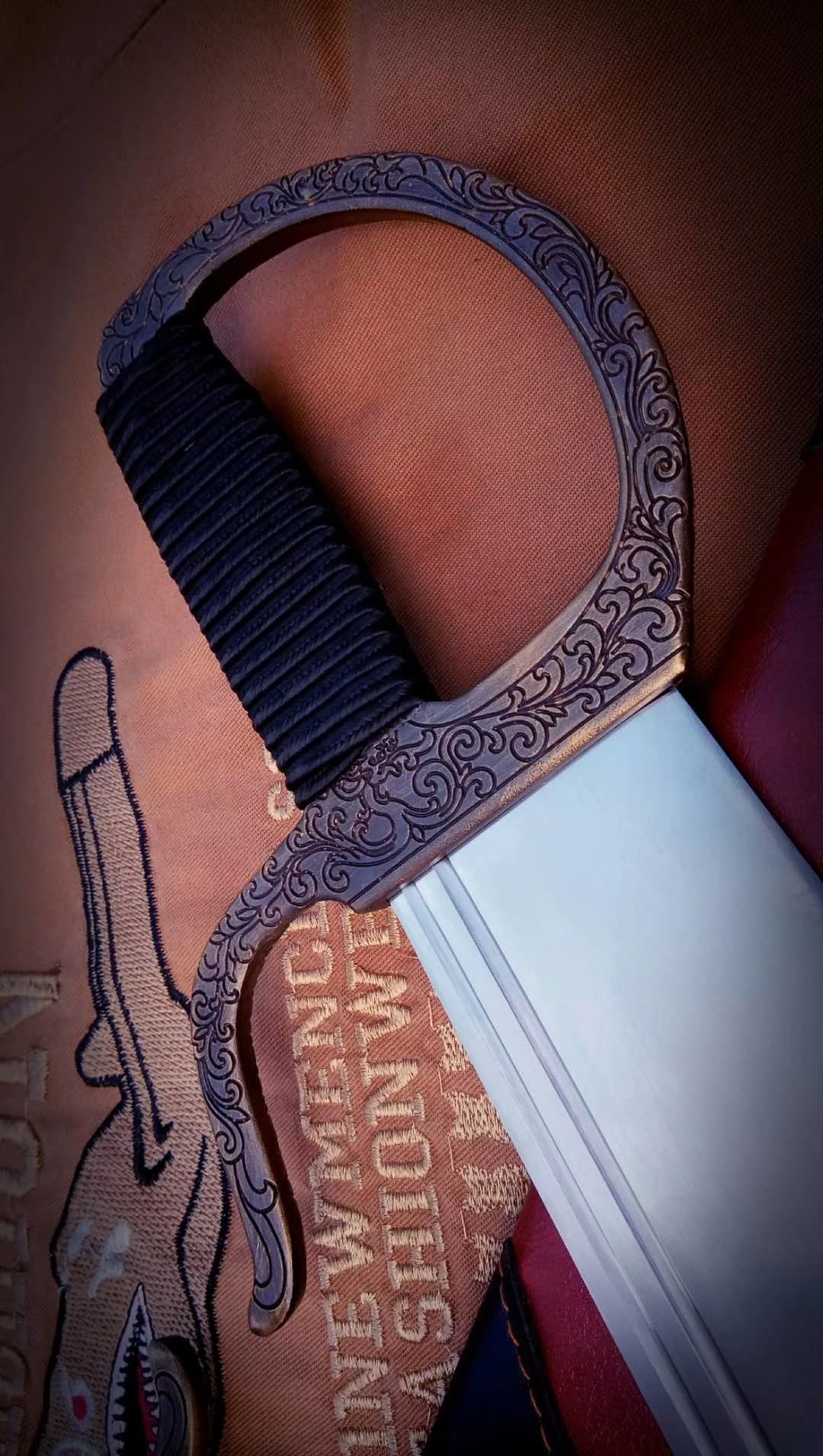 Wing Chun,Handmade Damascus steel blade,Kung fu - Chinese sword shop
