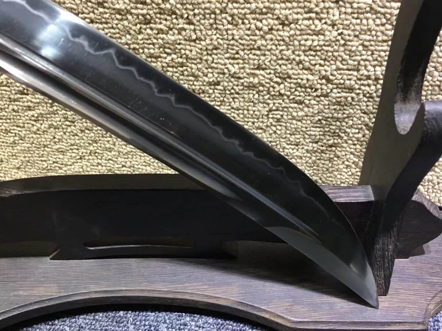Xiao  qing dao,High carbon steel burn blade,Redwood scabbard,Alloy fittings - Chinese sword shop