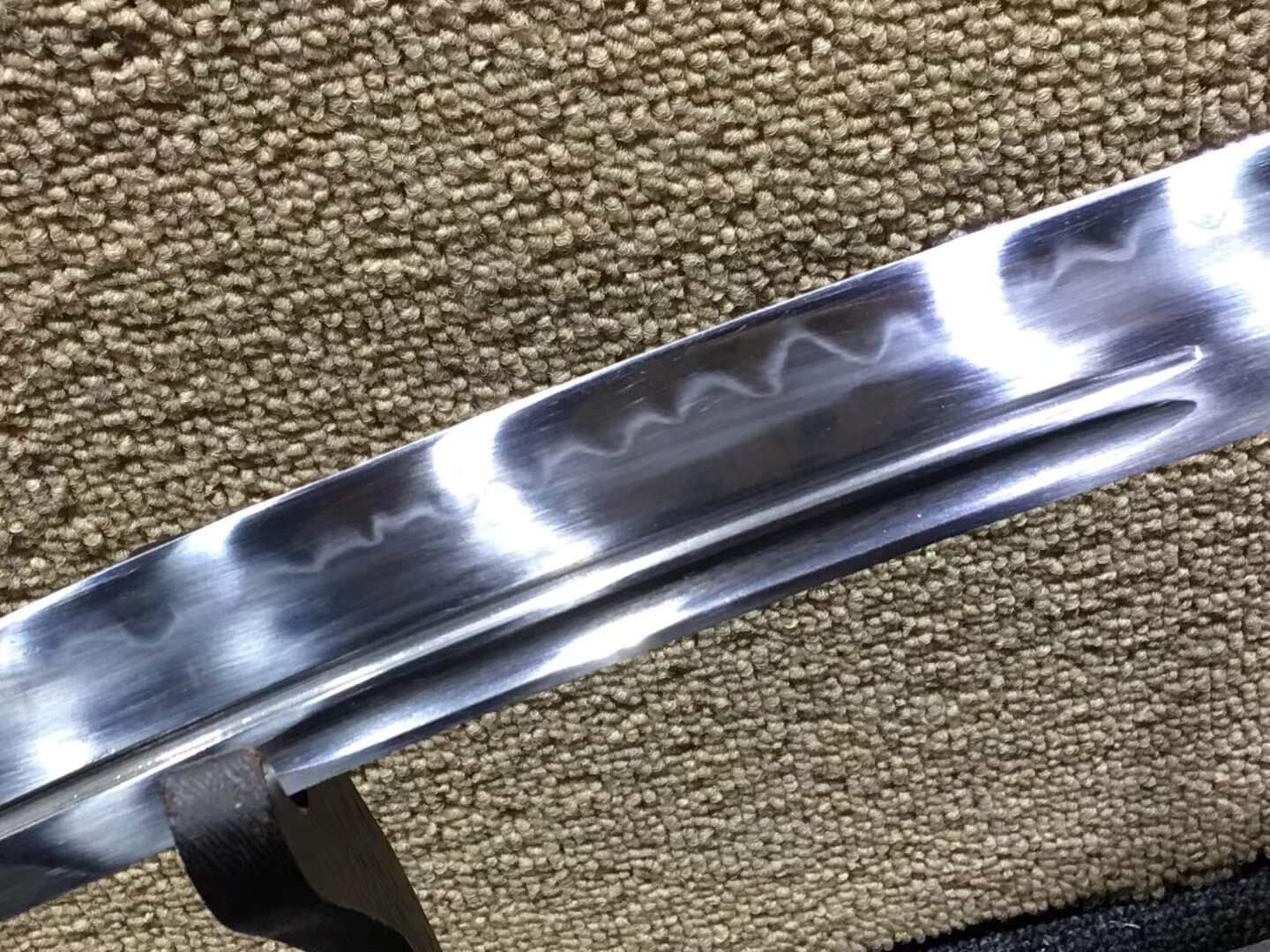 Xiao  qing dao,High carbon steel burn blade,Redwood scabbard,Alloy fittings - Chinese sword shop